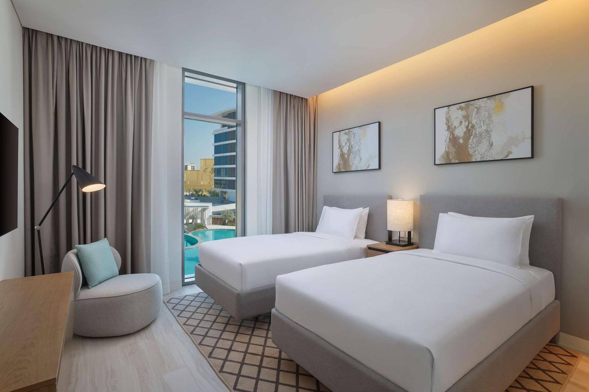 Doubletree By Hilton Abu Dhabi Yas Island Residences Bagian luar foto